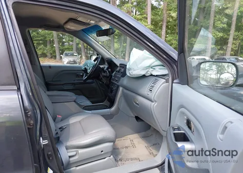 2004 Honda Pilot Ex-L из США, поврежденный, VIN 2HKYF18594H583118